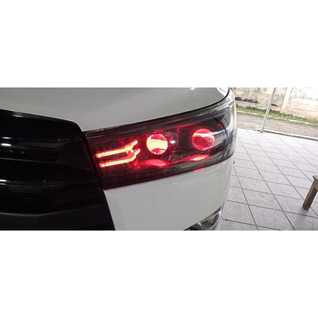 PAKET Pasang Double Projector Biled Vinyx Innova Reborn