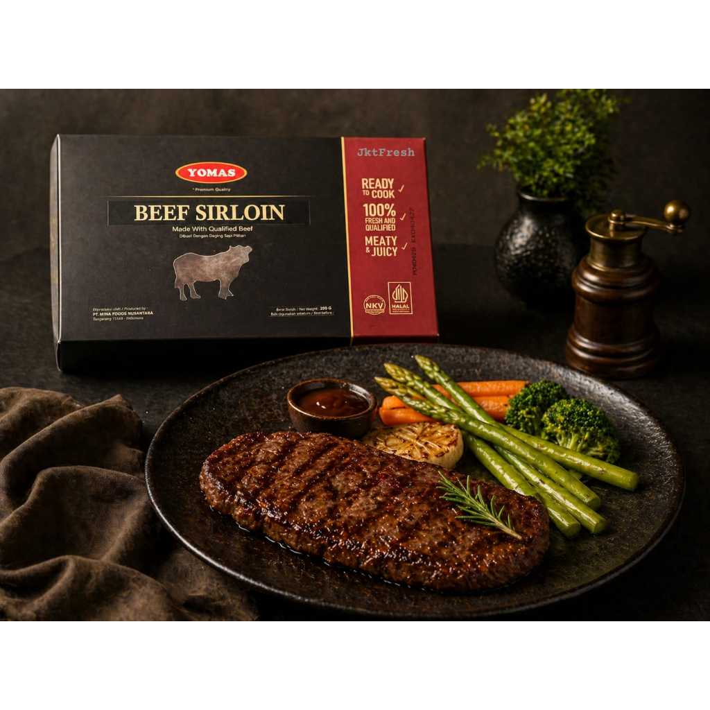 YOMAS BEEF SIRLOIN 200gr