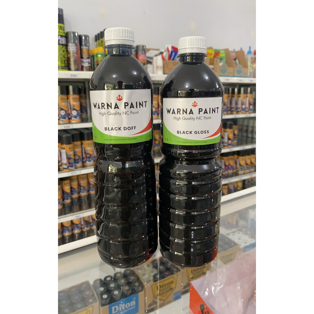 Cat NC Duco Hitam 1KG / Cat Murah Pagar Besi Putih 1KG