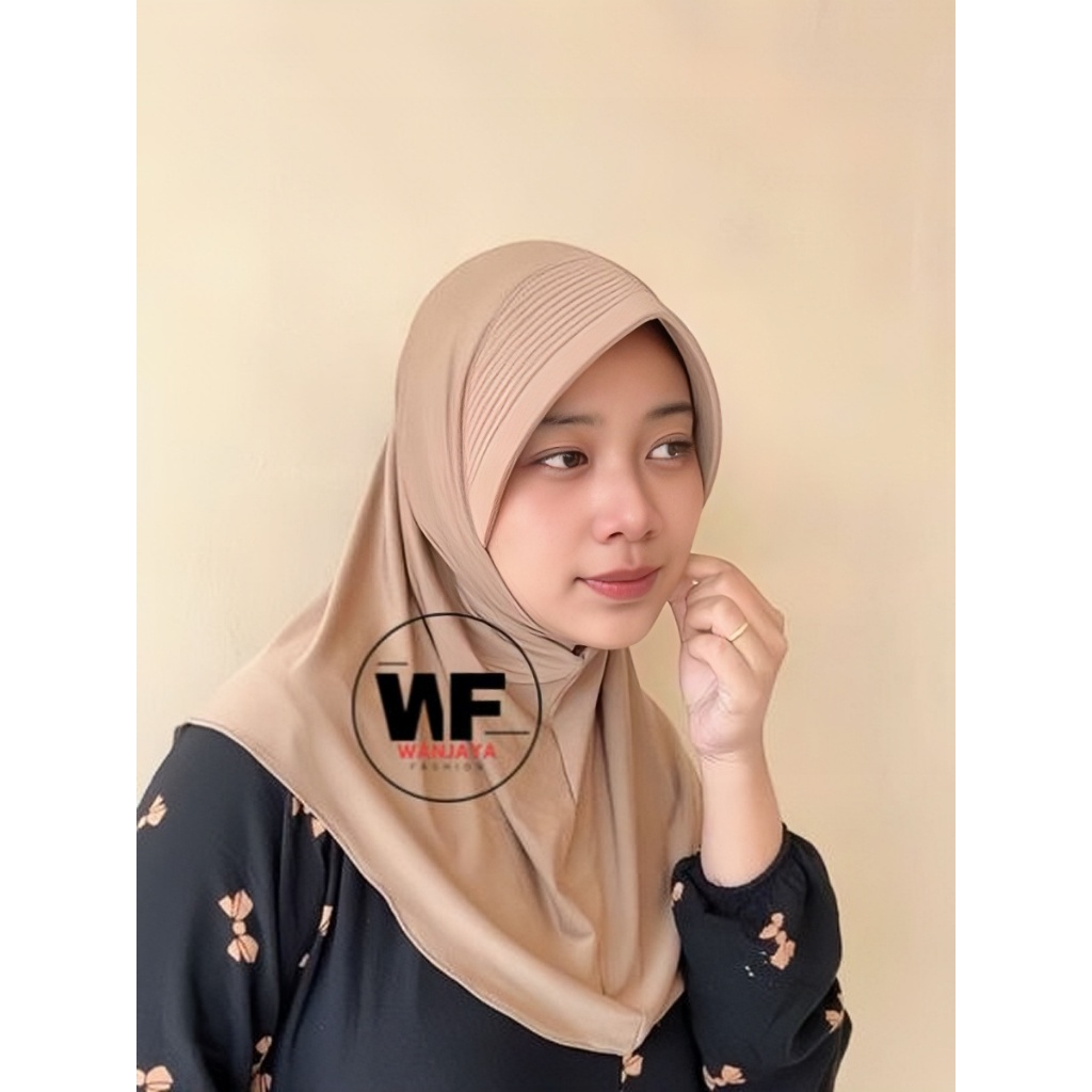 Bergo Sport Pet Tebal | Hijab Instan Bergo Pet Tebal/Besar | Hijab Olahraga