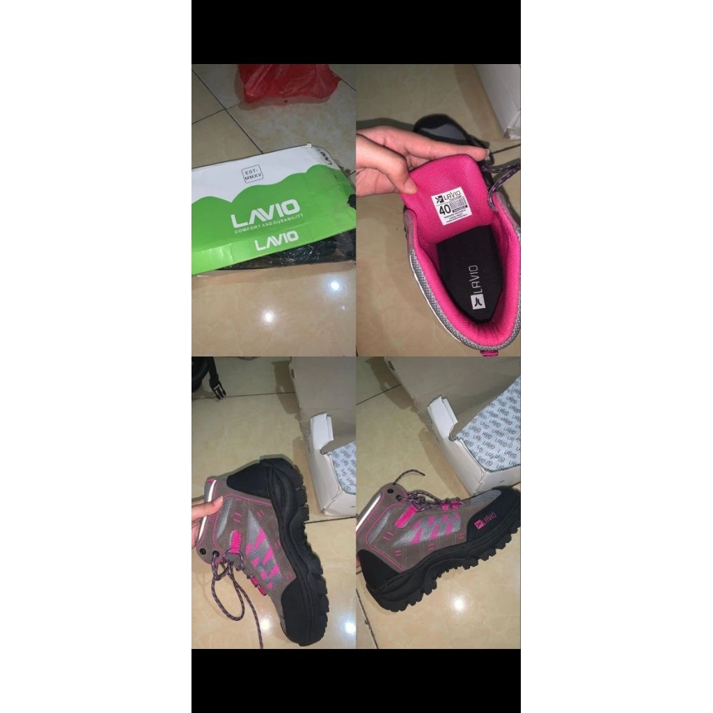 sepatu gunung lavio