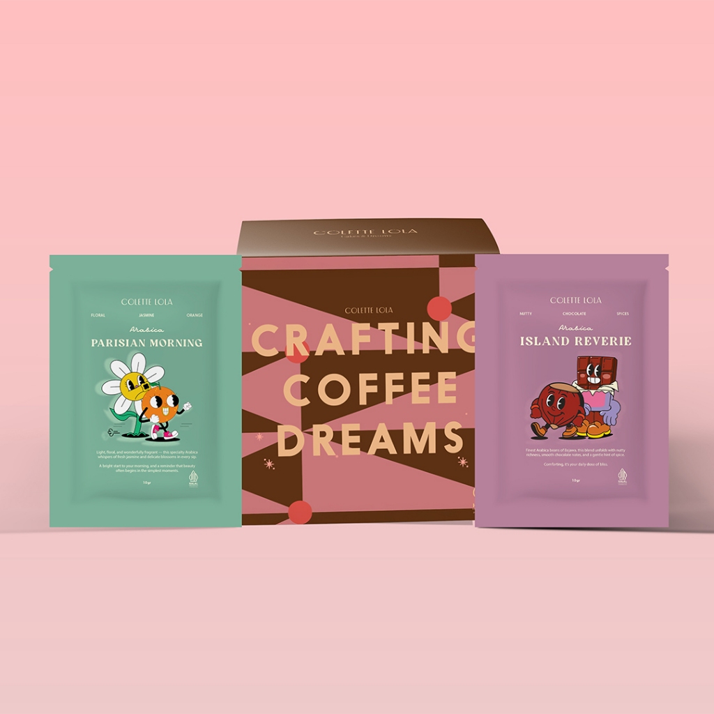 Colette Lola Coffee Drip | Kopi Arabica | Drip Bag | Kopi Drip Filter