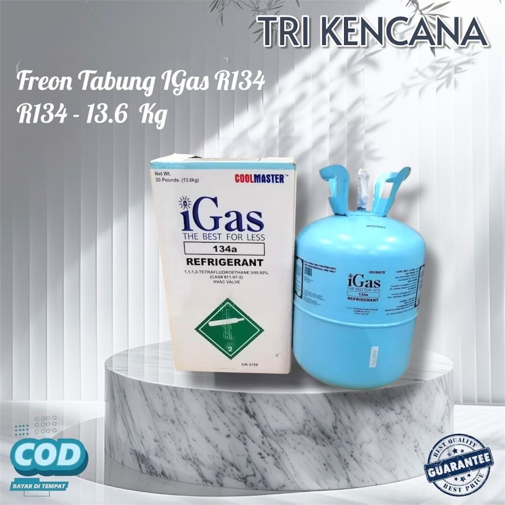 Freon IGas Tabung R134 // IGas Tabung// Murni R134 - 13,6 KG