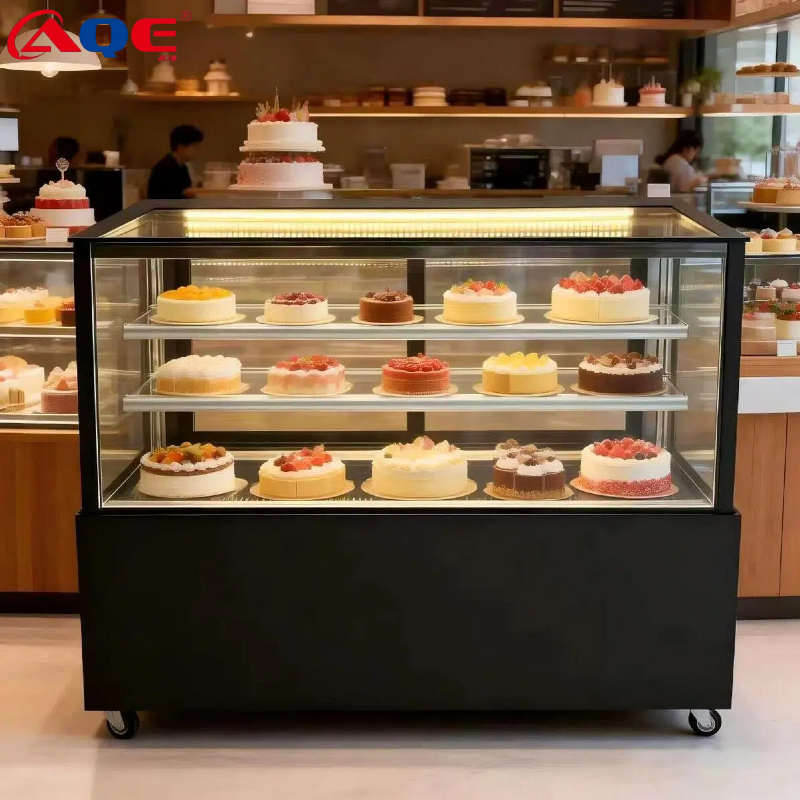 SHOWCASE CAKE ETALASE PENDINGIN KUE SHOWCASE COOLER COUNTER CAKE 90/120/150/180*65*123cm