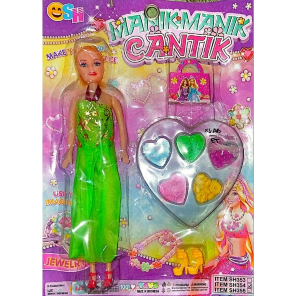 Barbie and Bracelet Set Perlengkapan Gelang