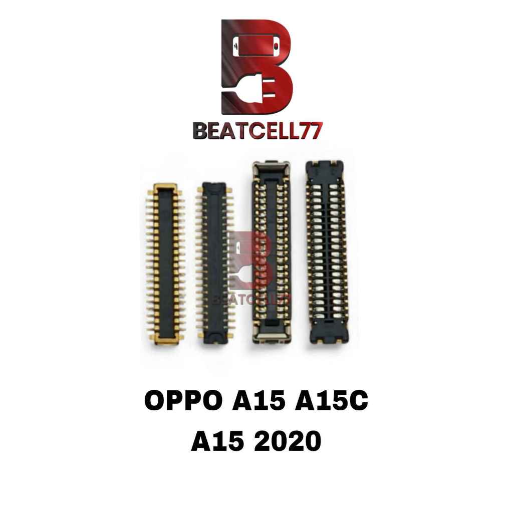 Konektor Lcd Oppo A15 / A15C / A15 2020 Connector Lcd 40 Pin