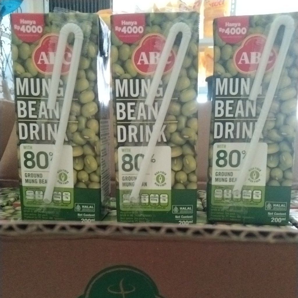 Sari Kacang Hijau ABC 200ml-isi 24pcs/PerDus