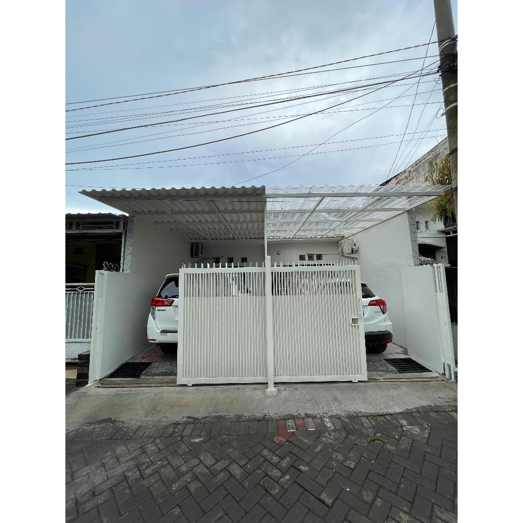 Pagar Double Sliding Modern Kekinian