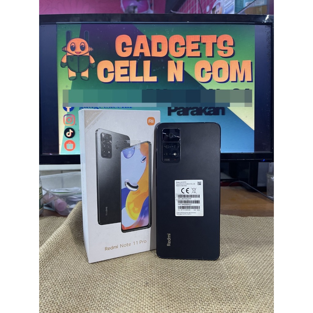 REDMI NOTE 11 PRO 6/128 BEKAS NORMAL