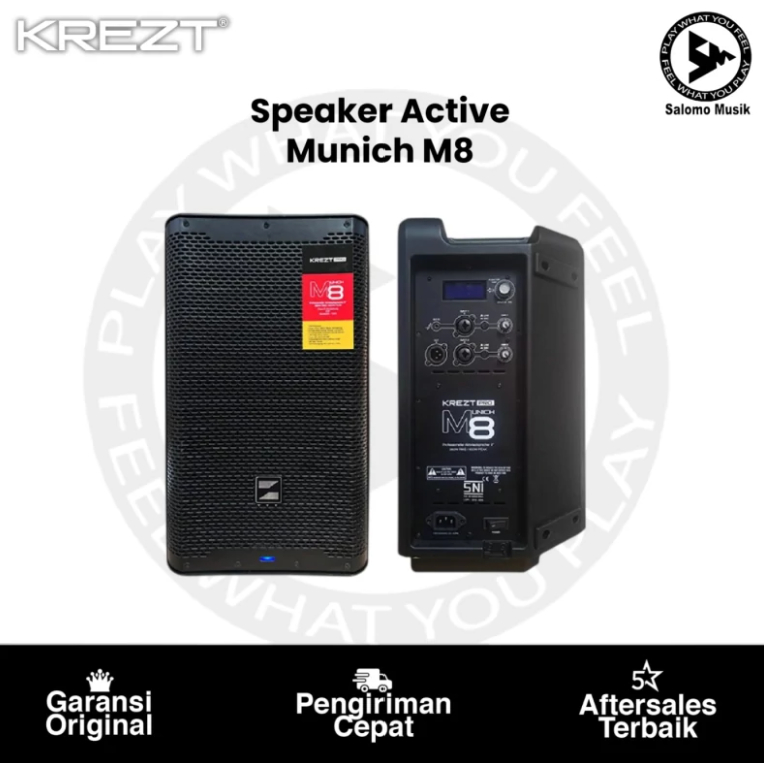 Speaker Aktif KREZT Pro Munich M8 Original