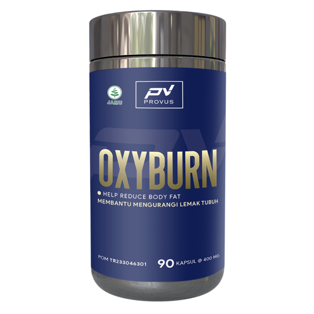 Provus Oxy Burn 90 Capsul Fat Burner - Suplemen Fitness