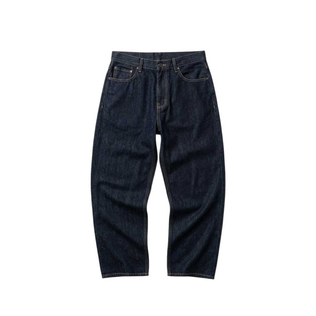 Celana Jeans Loose Pants Pria Wanita Baggy Pants Wide Leg Denim Premium