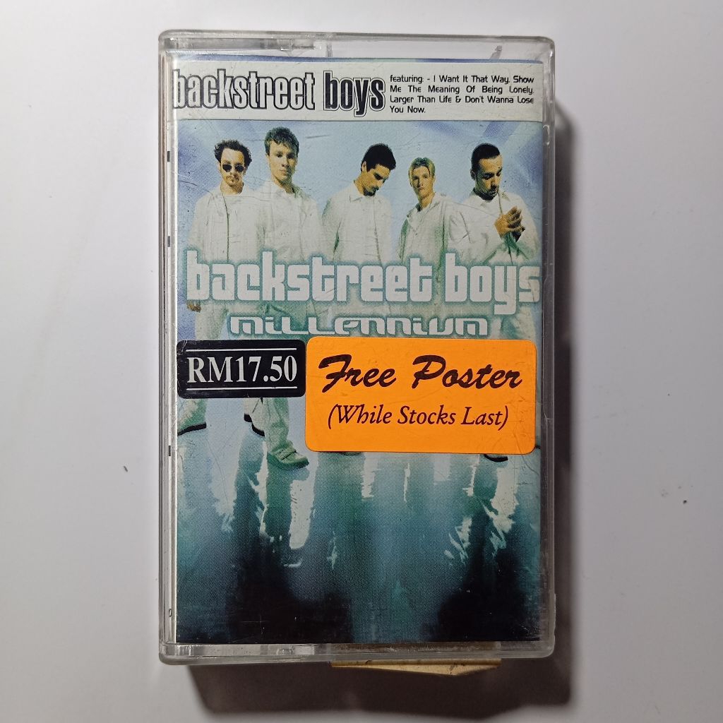 Kaset Backstreet boys Millenium Import