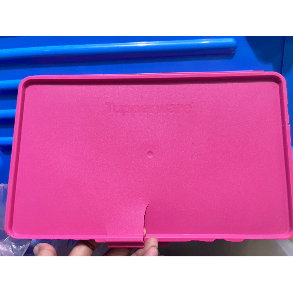 TUTUP SLICE N STOR / KEEP N CARRY TUPPERWARE ORI (Prelove)