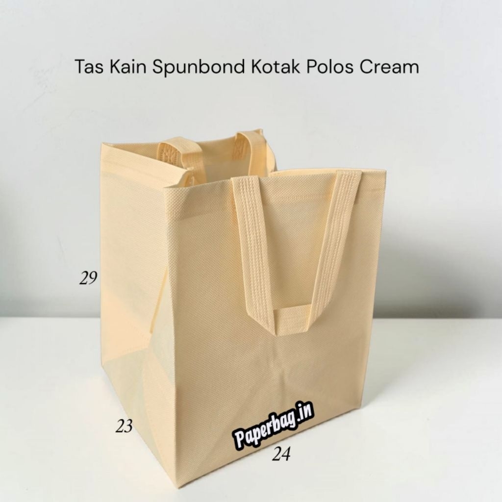 Tas Kain Spundbond / Goodie Bag Press Polos Hajatan