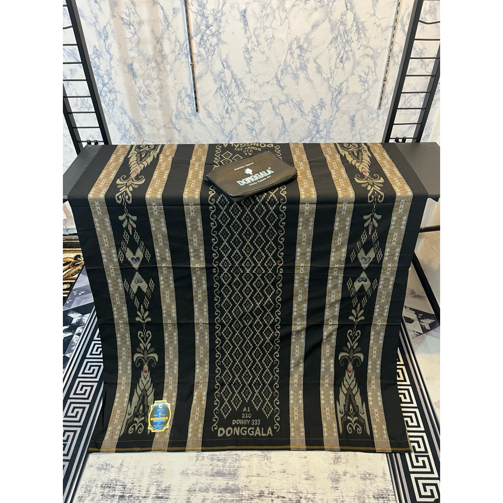 SARUNG DONGGALA SONGKET DOBBY/SARUNG DONGGALA KEMASAN DOMPET/SARUNG DONGGALA MURAH/SARUNG DONGGALA