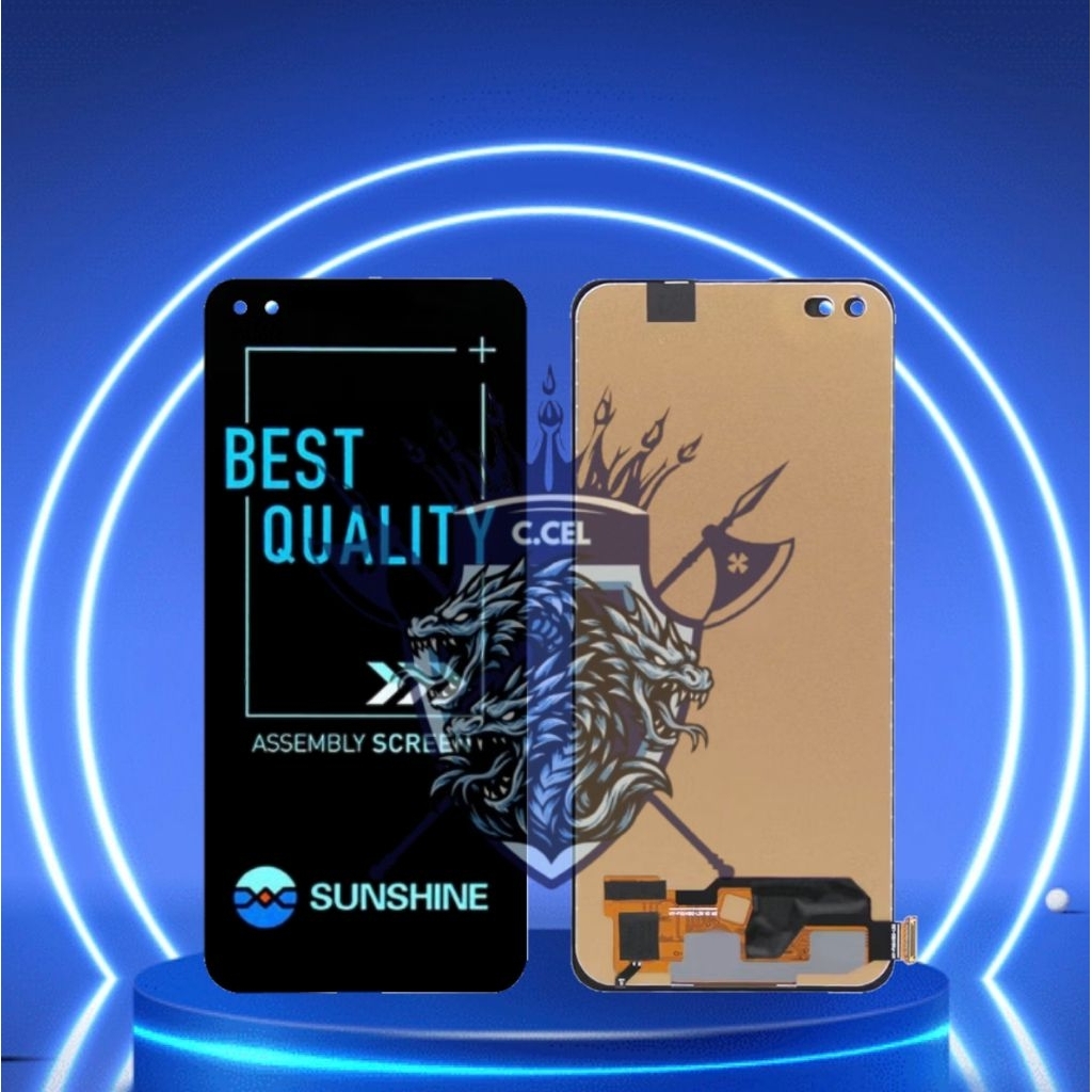 LCD RENO 4F / RENO 4 (4G/5G) / RENO 4 LITE / A93 4G / F17 PRO ORG - LCD TOUCHSCREEN - FULLSET