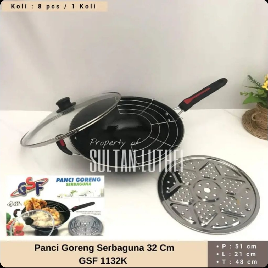 Panci Goreng Serbaguna 32 Cm GSF 1132K