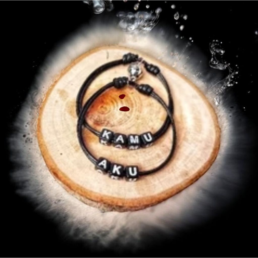 GELANG COUPLE MAGNET NAMA
