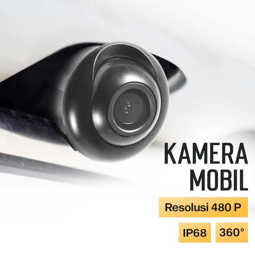 BudgetGadget Kamera Mundur Parkir Mobil Car DVR Blind Spot Camera 360 Degree Waterproof Sensor CCD K