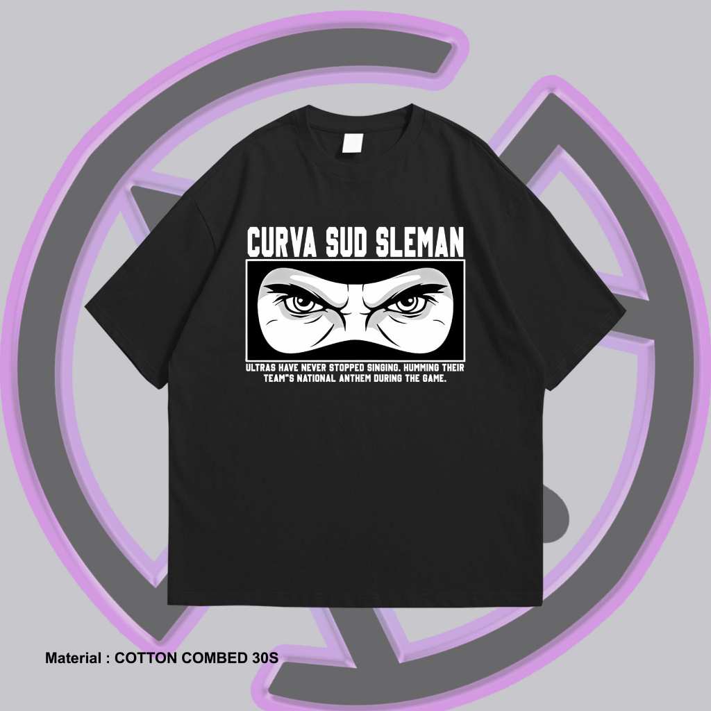 kaos tshirt casual curva sud sleman ultras kaos sleman curva kaos hooligans sleman