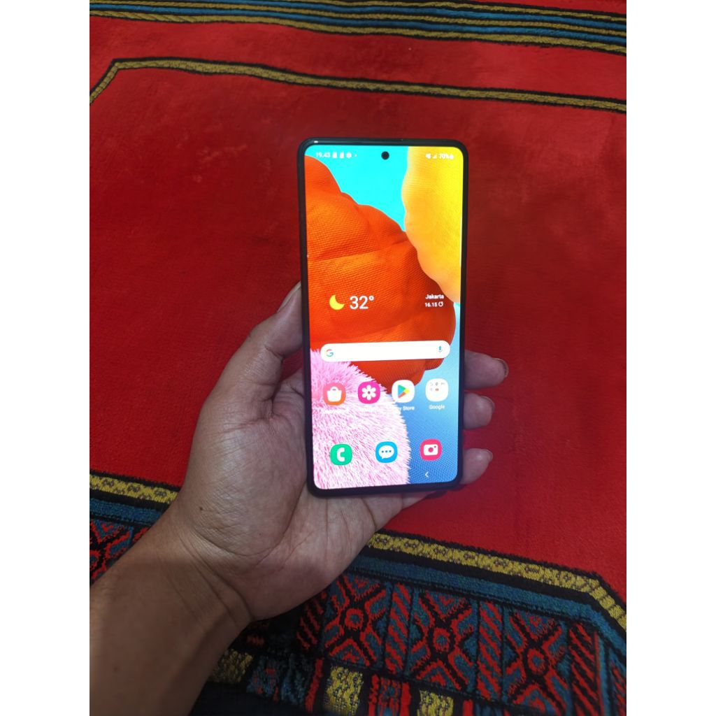 samsung a51 NFC ram 6gb 128gb garansi resmi sein hp bekas murah nett