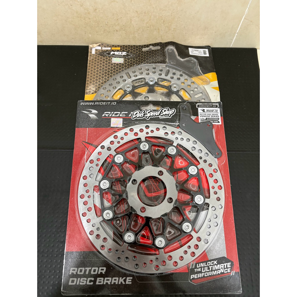 PIRINGAN LUBANG 4 CEKUNG KHARISMA SUPRA DISK BRAKE LUBANG 4 CAKRAM KHARISMA MODEL FLOATING MERK MOS