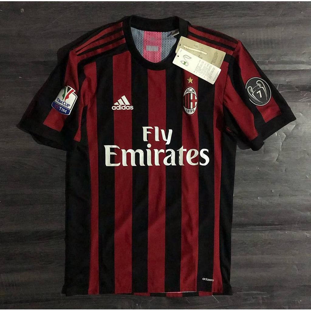 AC Milan Home 2017/2018 Fernandez Suso #8 BNWT Adizero / Player Issue