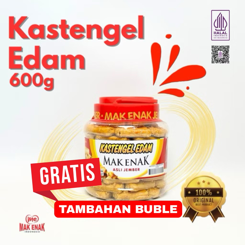 Kastengel Mak Enak Asli Jember (660 gram)