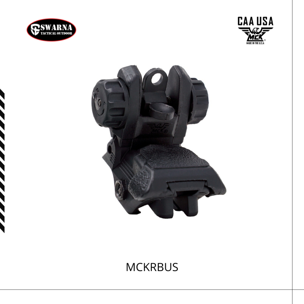 CAA Rear Flip Back Up Sight
