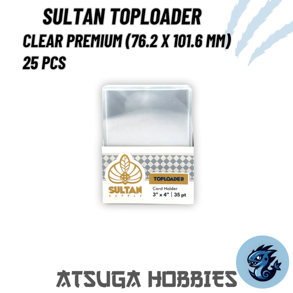Sultan Toploader Clear Premium 35 PT (76.2x10.16mm)