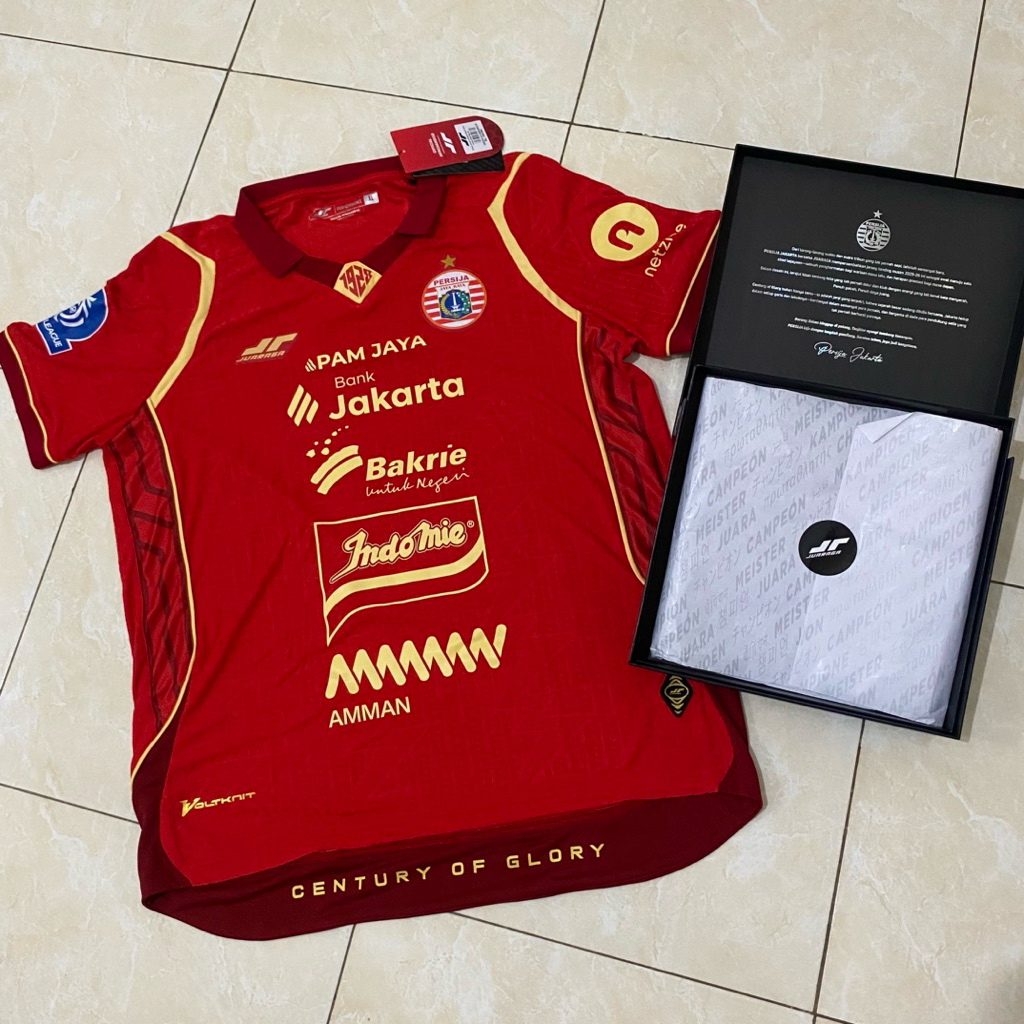 Jersey Persija Player Issue Voltknit Fullset