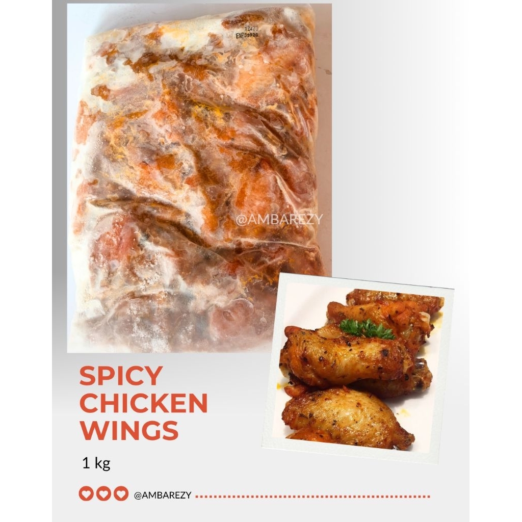 Spicy Chicken Wings 1kg