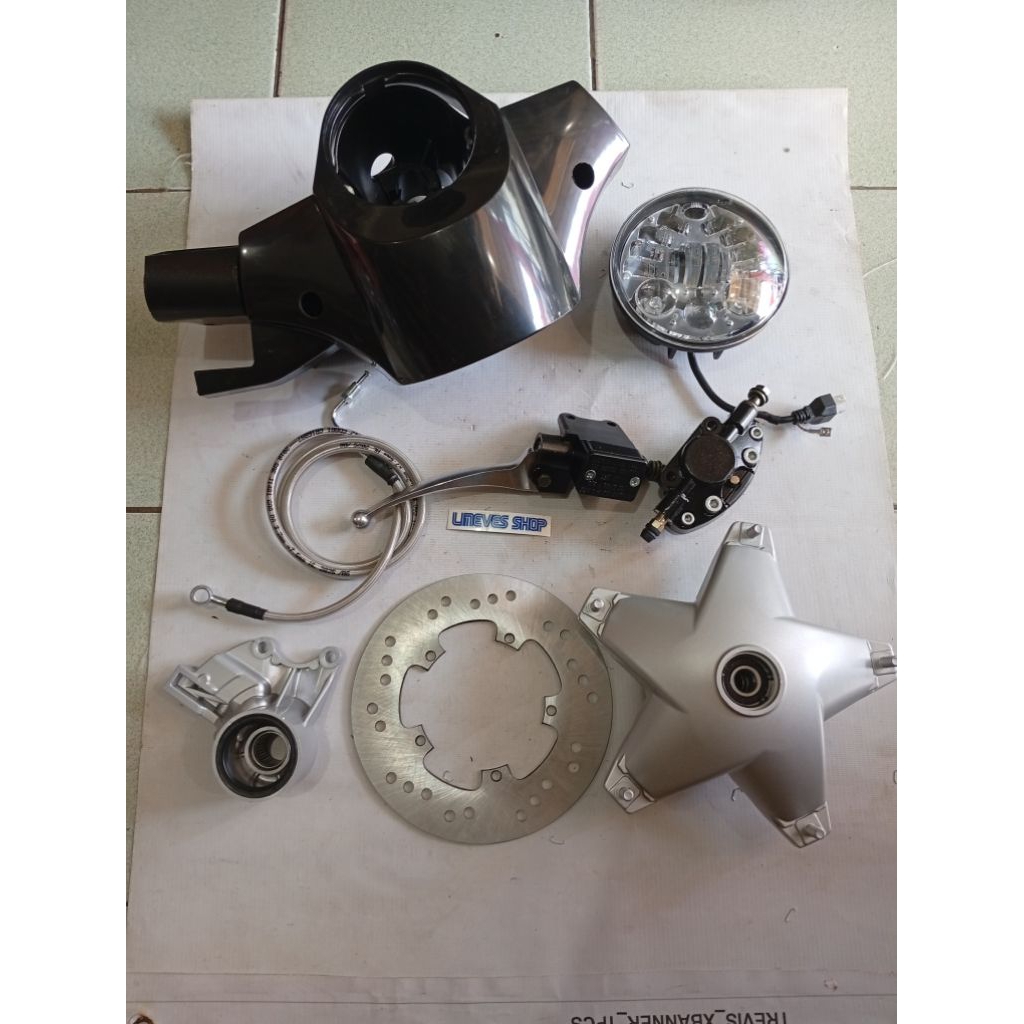 Stang Set Vespa New PX Cakram Impor