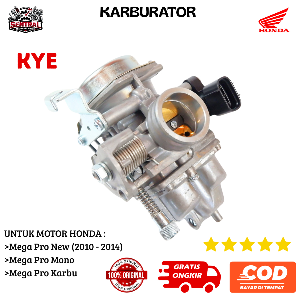Karburator Honda MegaPro New Mono KYE Original Karbu MegaPro New Ori