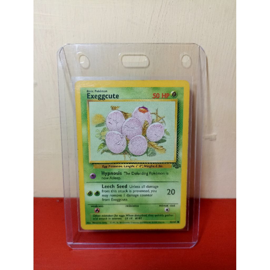 Kartu Pokemon Vintage Exeggcute base set th 1999