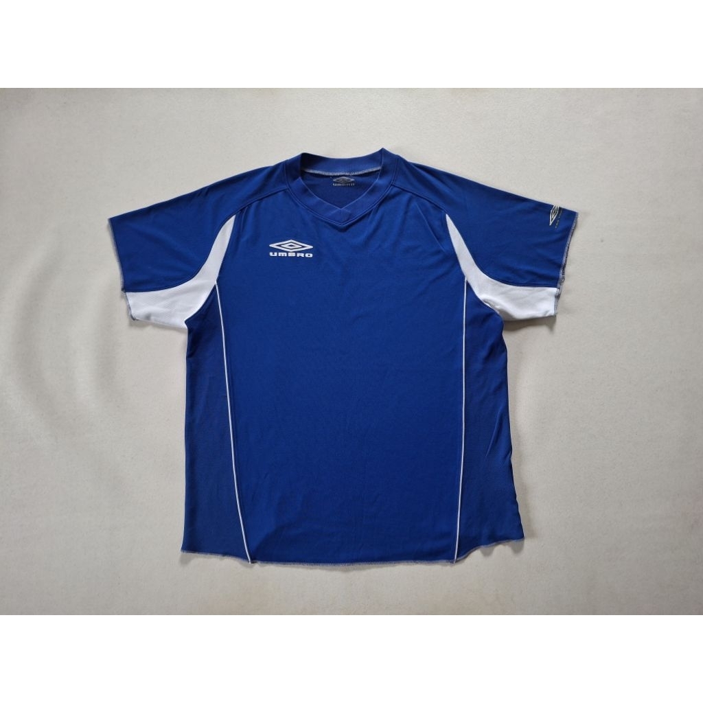 JERSEY RUNNING OUTDOOR UMBRO BIRU ORIGINAL 100%