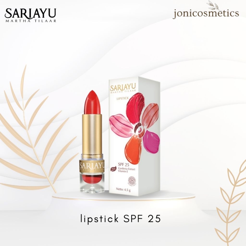 Sariayu lipstik gold series 4,5 gr ||melembabkan bibir