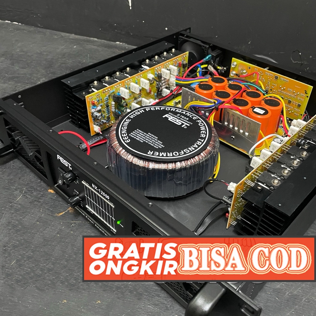 POWER AMPLFIIER FEST NX12000 NX 12000 ORIGINAL