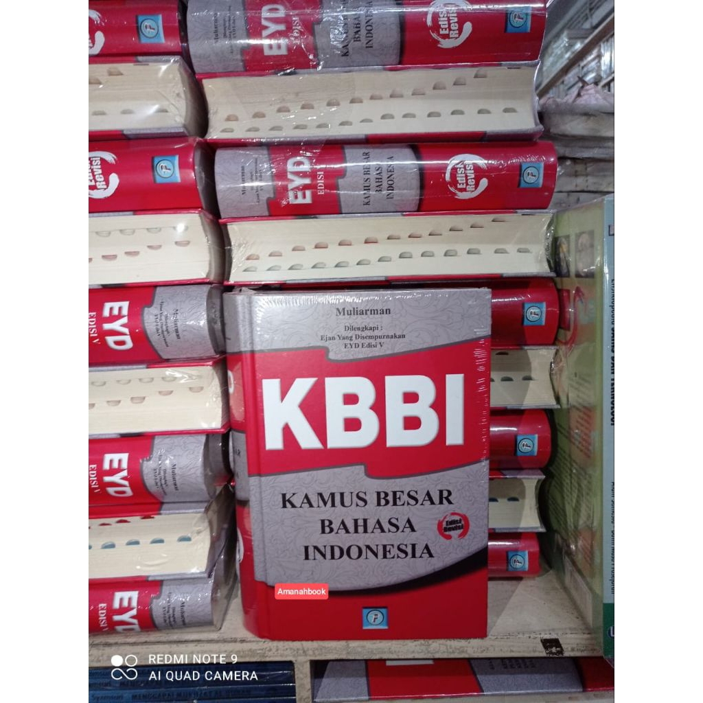 Kamus Besar Bahasa Indonesia KBBI EYD Edisi 5  Original HC