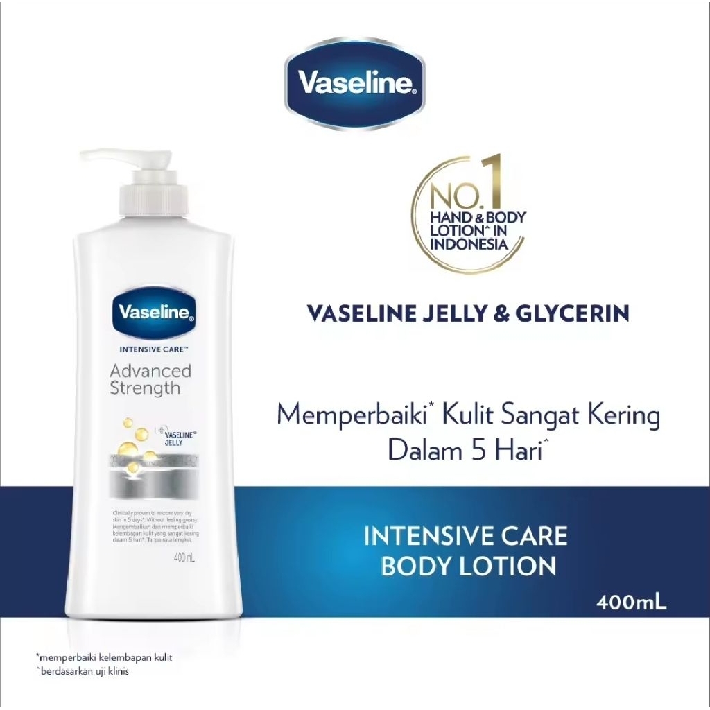 Vaseline Lotion Advanced Strength 400ml
