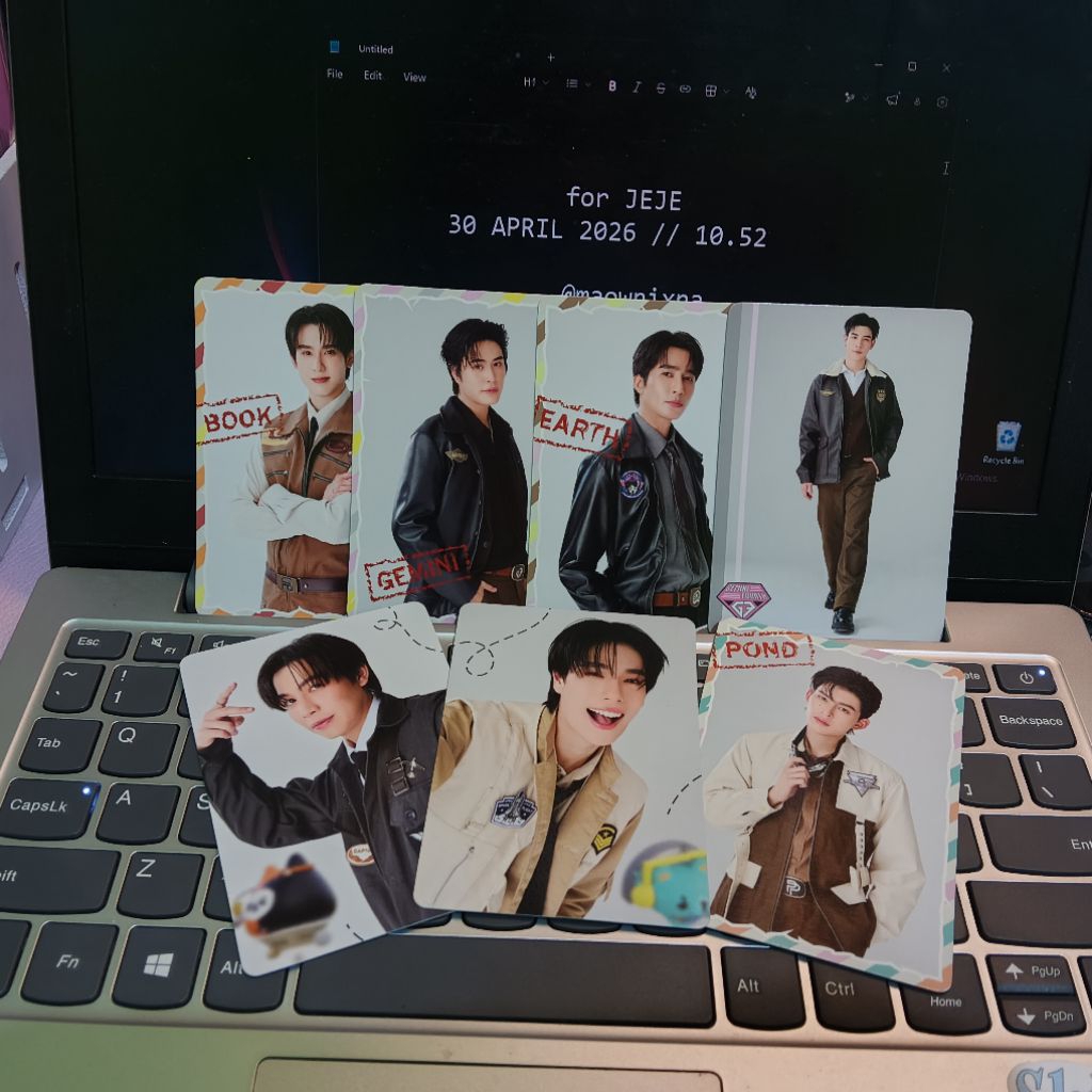 PHUWIN MANGAP + PHOTOCARD LOL FAN FAST 2025