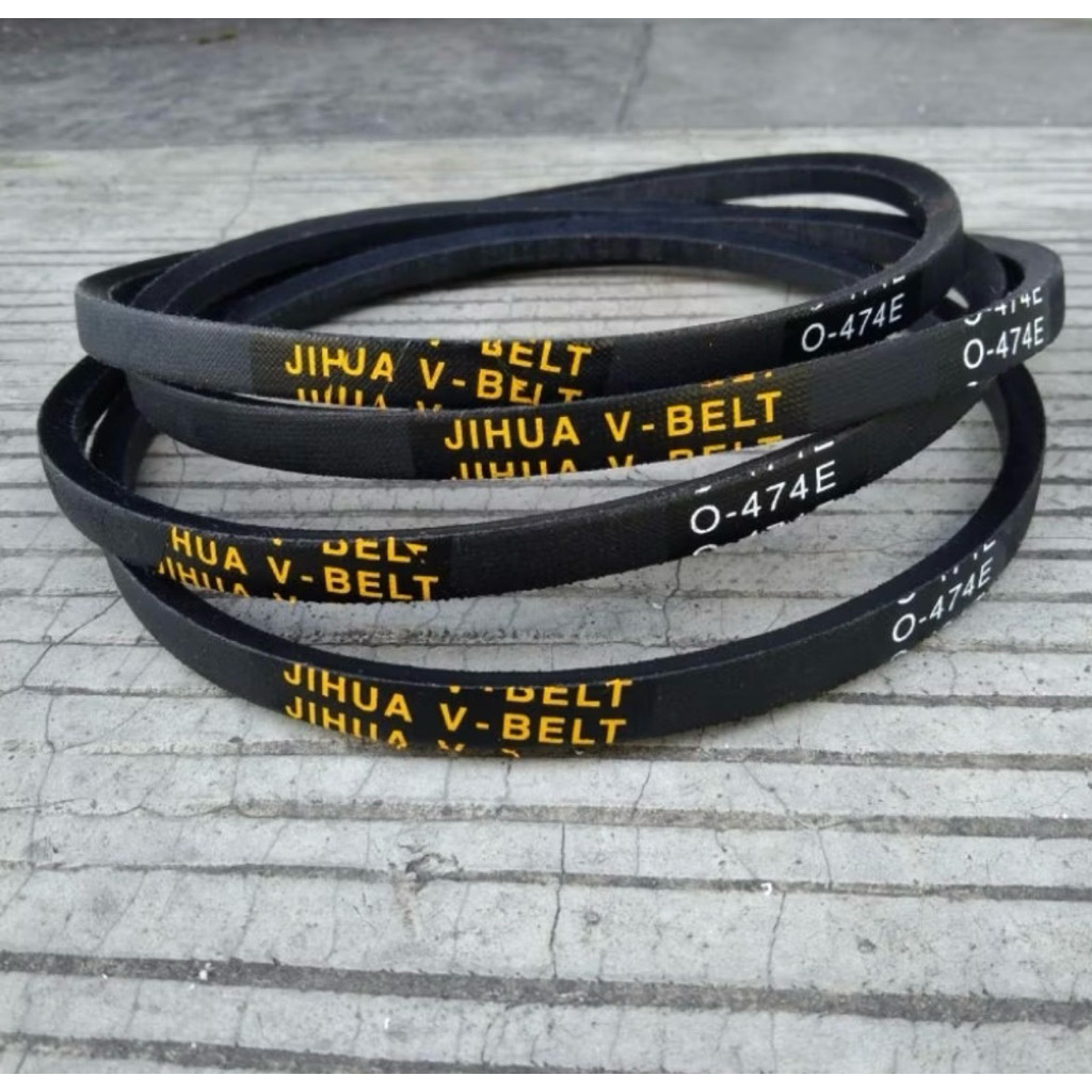 Karet Vbelt | V-belt Linden Mesin Cuci 1 Tabung | O-474E | Vbelt JIHUA O-474E Original