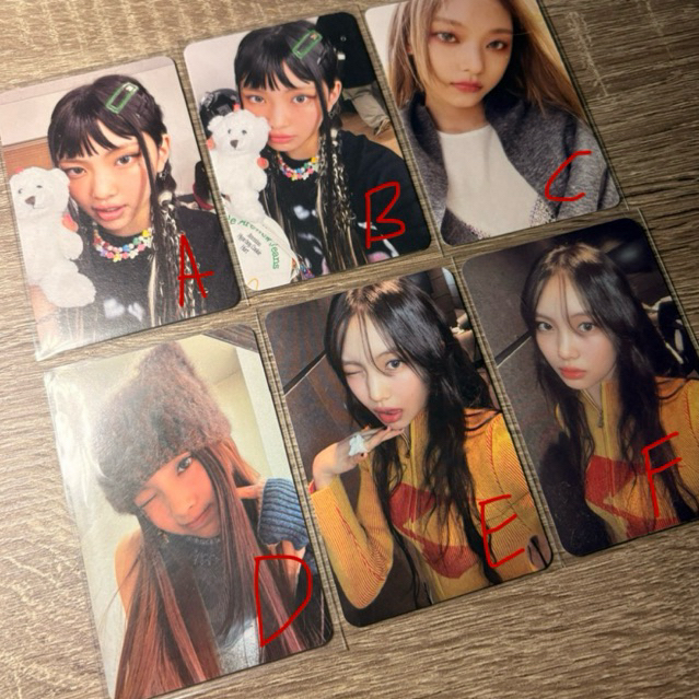 photocard newjeans