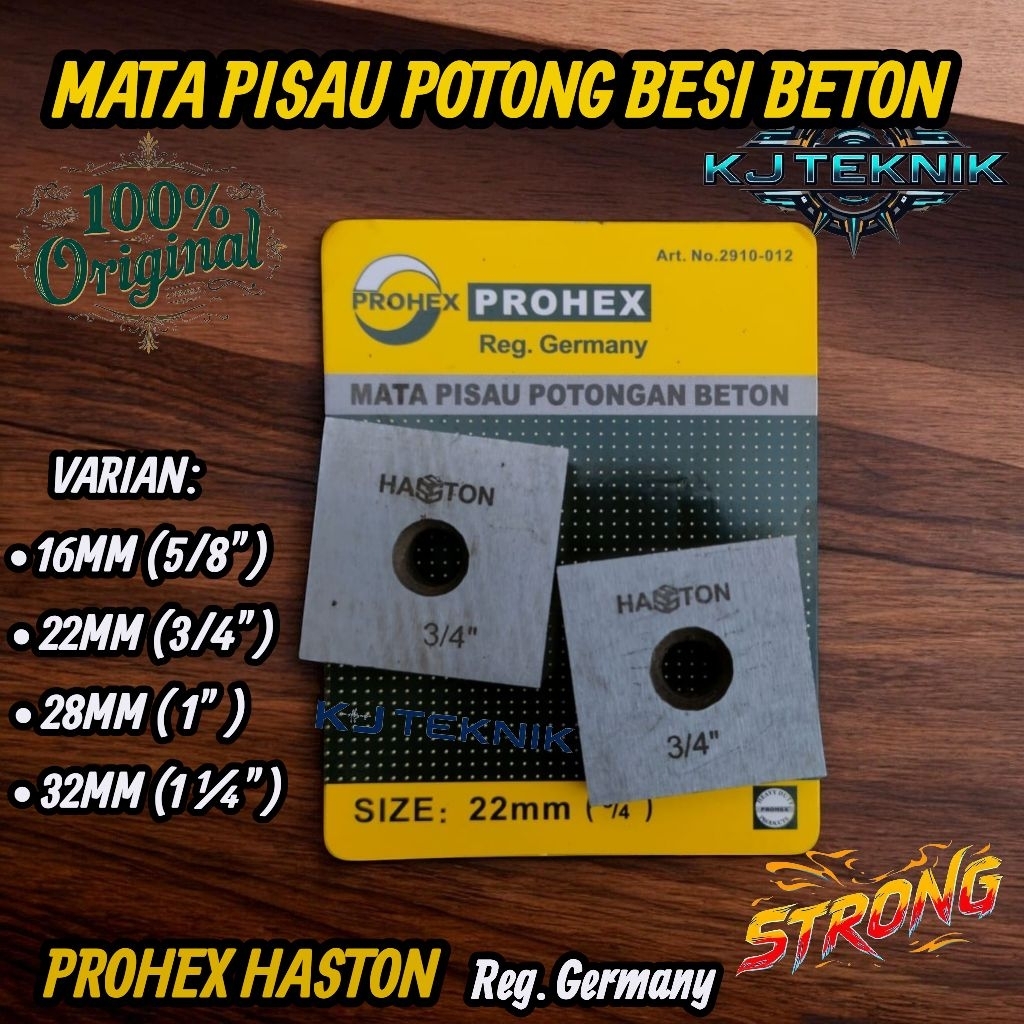 Mata Pisau Gunting Besi Beton HASTON/Potong besi Beton 16/22/28/32mm