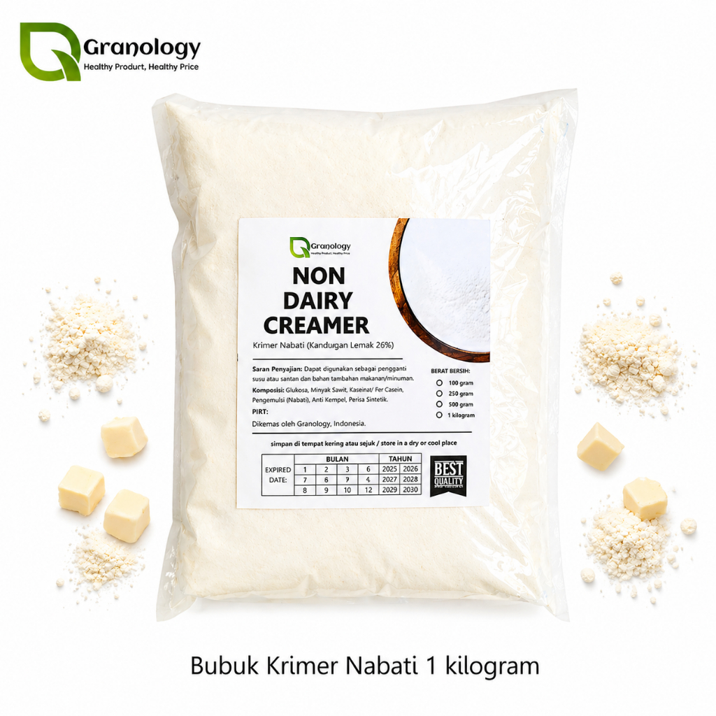 Krimer Nabati / Krimer Non Dairy / Non Dairy Creamer (1 kilogram)