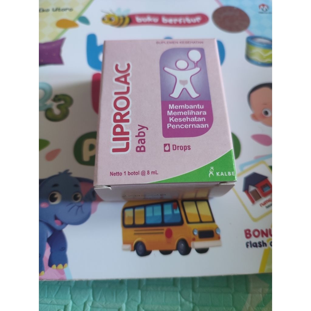 TERMURAH LIPROLAC BABY 8ml PROBIOTIK PENCERNAAN BAYI BEBAS SEMBELIT