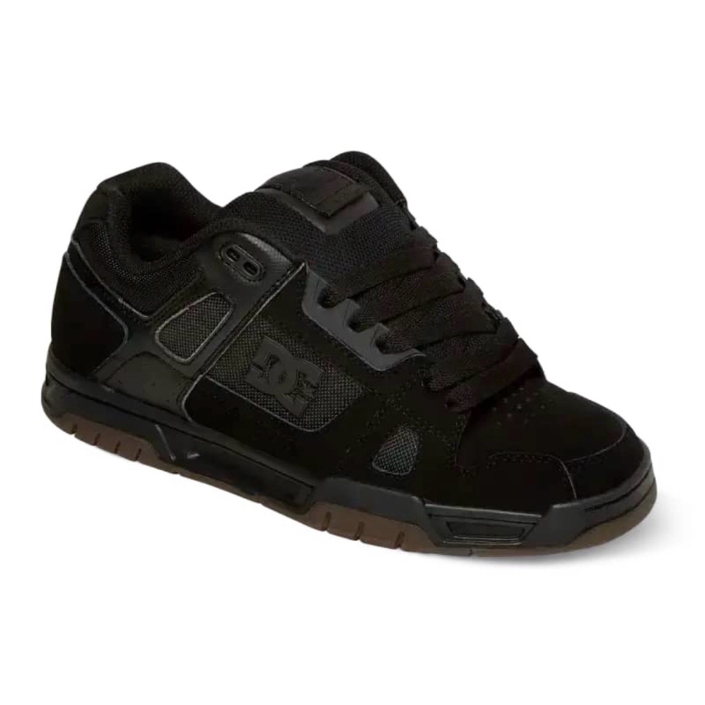 DC SHOES STAG - BLACK BLACK GUM