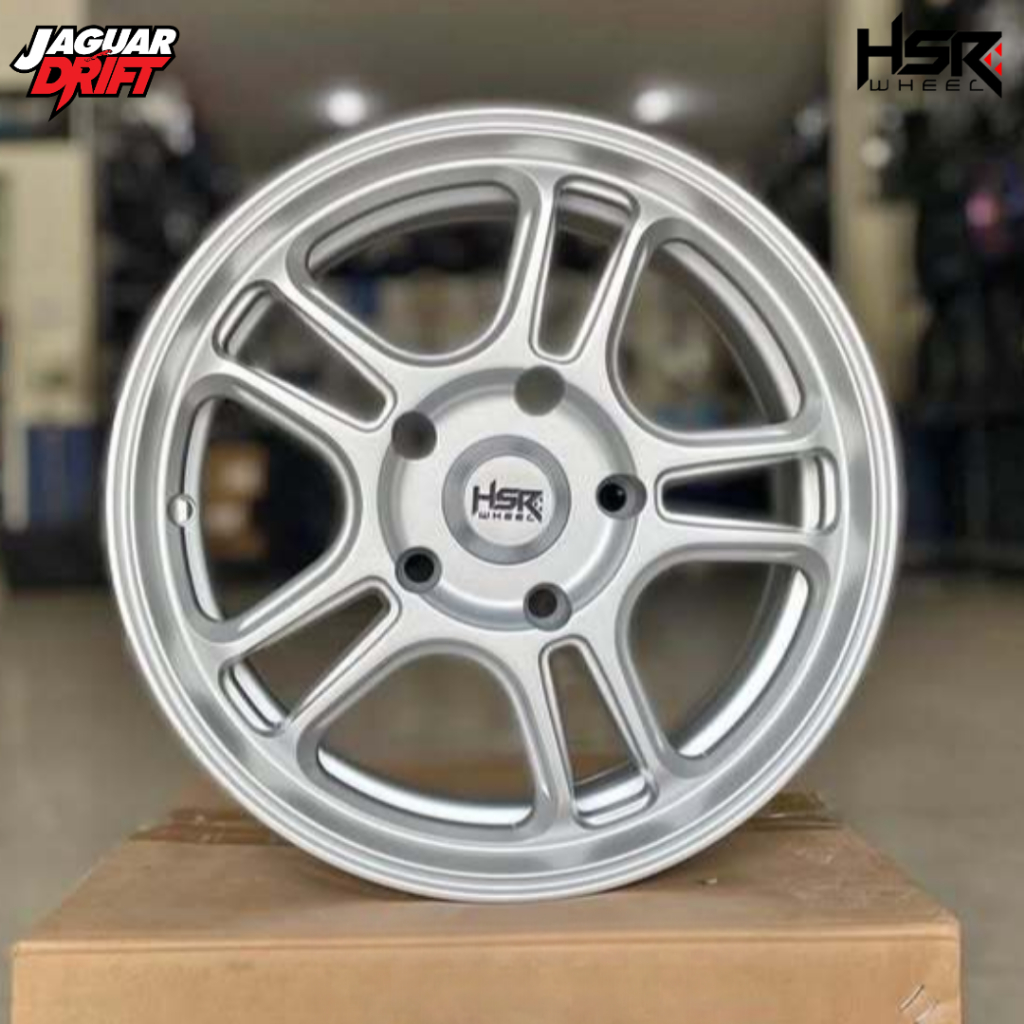 Velg R14 Lubang 5 Untuk mobil Grandmax, L300, New Carry Veleg Hsr Nx Spo Ring 14 Silver