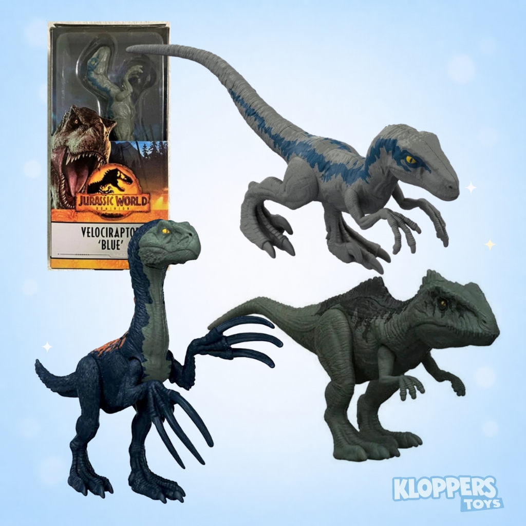 Mattel Jurassic World Dominion Mini Figure Dinosaurus - Mainan Edukasi Dinosaurus Jurassic World
